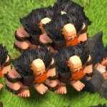 【クラクラ】TH9上がりたての頃は雷*3で一本潰してなおレイジが使えるから楽々やで