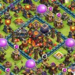 【クラクラ】TH10カンストだったらハイブリでTH9は楽勝だよ