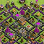 【クラクラ】TH8の配置作り終わったぞ！！まぁまぁいいよな？→「ホグラ、ドララ、ゴレウィズ系にも弱い」